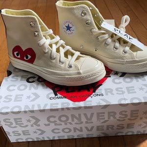 NWT Converse Comme does Garcons